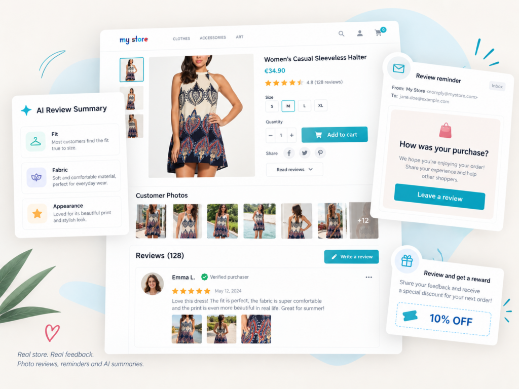 Advanced Product Reviews: Photos, Review Reminder & AI Summary for PrestaShop